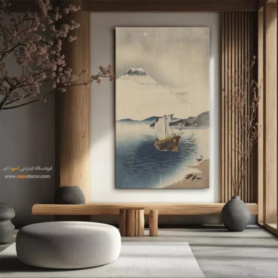 تابلو نقاشی کشتی - اسپو دکور