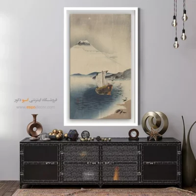 تابلو نقاشی کشتی - اسپو دکور
