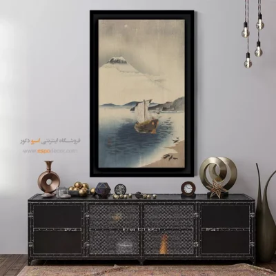 تابلو نقاشی کشتی - اسپو دکور