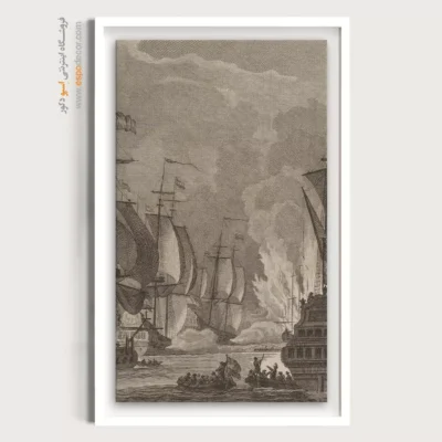 تابلو نقاشی کشتی - اسپو دکور