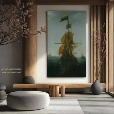 تابلو نقاشی کشتی - اسپو دکور
