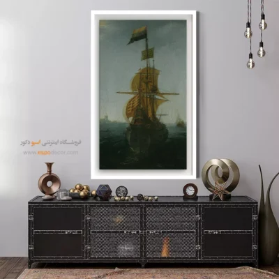 تابلو نقاشی کشتی - اسپو دکور