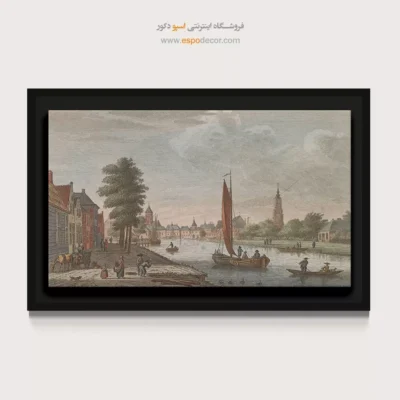 تابلو نقاشی کشتی - اسپو دکور