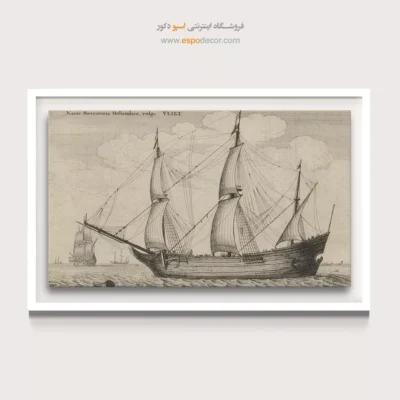 تابلو نقاشی کشتی - اسپو دکور