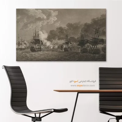 تابلو نقاشی کشتی - اسپو دکور