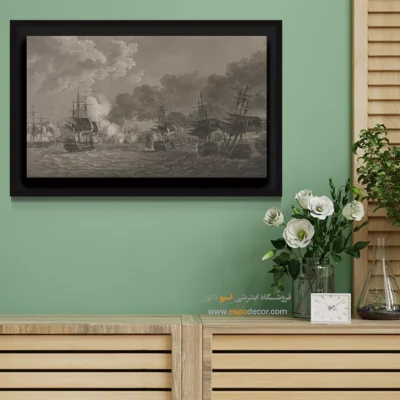 تابلو نقاشی کشتی - اسپو دکور