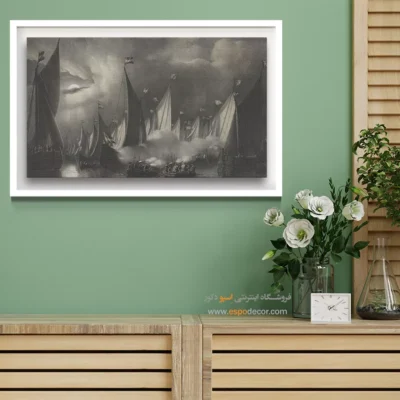 تابلو نقاشی کشتی - اسپو دکور