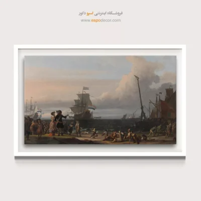 تابلو نقاشی کشتی - اسپو دکور