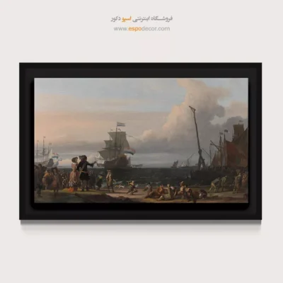 تابلو نقاشی کشتی - اسپو دکور