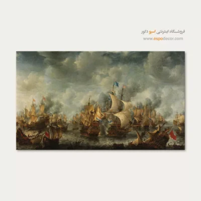 تابلو نقاشی کشتی - اسپو دکور
