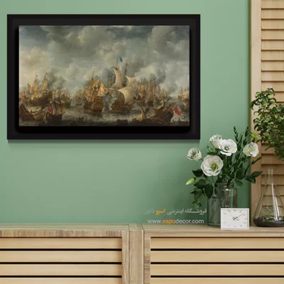 تابلو نقاشی کشتی - اسپو دکور