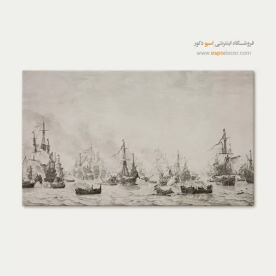 تابلو نقاشی کشتی - اسپو دکور