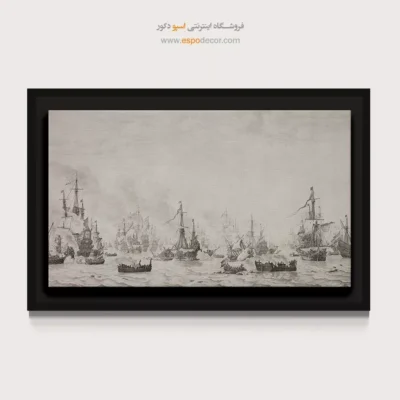 تابلو نقاشی کشتی - اسپو دکور