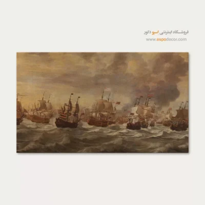 تابلو نقاشی کشتی - اسپو دکور