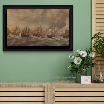 تابلو نقاشی کشتی - اسپو دکور
