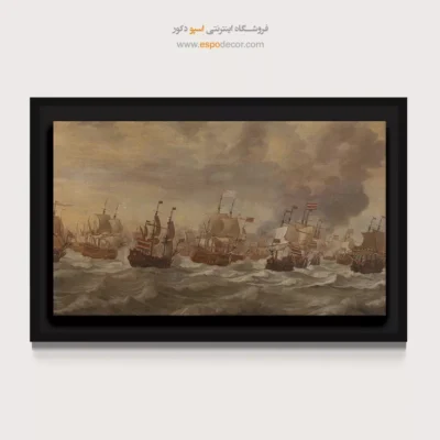 تابلو نقاشی کشتی - اسپو دکور
