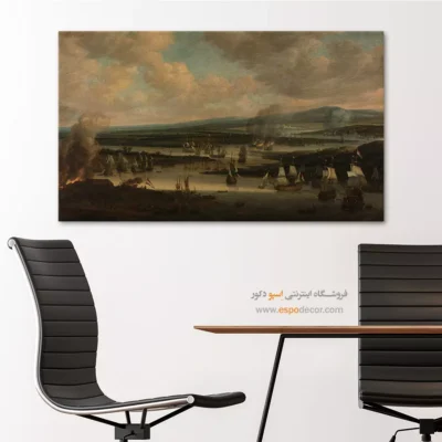 تابلو نقاشی کشتی - اسپو دکور