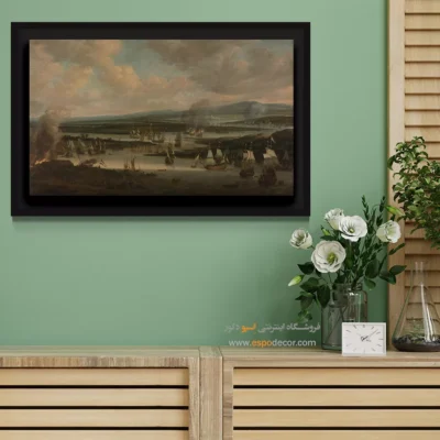 تابلو نقاشی کشتی - اسپو دکور