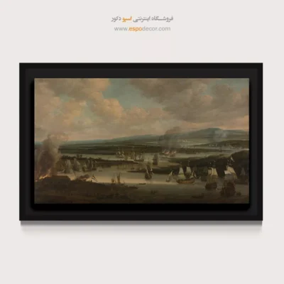 تابلو نقاشی کشتی - اسپو دکور