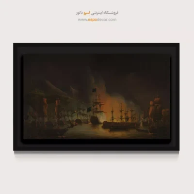 تابلو نقاشی کشتی - اسپو دکور