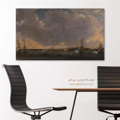 تابلو نقاشی کشتی - اسپو دکور