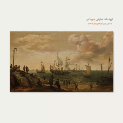 تابلو نقاشی کشتی - اسپو دکور