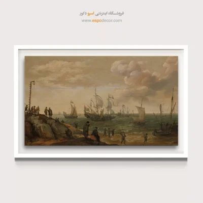 تابلو نقاشی کشتی - اسپو دکور