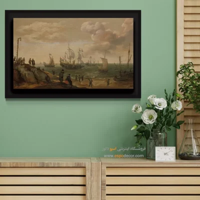 تابلو نقاشی کشتی - اسپو دکور