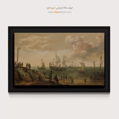 تابلو نقاشی کشتی - اسپو دکور