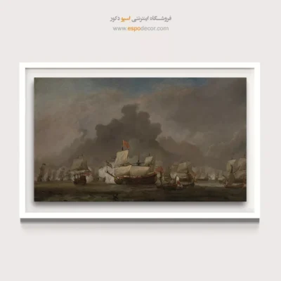تابلو نقاشی کشتی - اسپو دکور