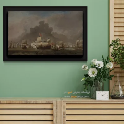 تابلو نقاشی کشتی - اسپو دکور
