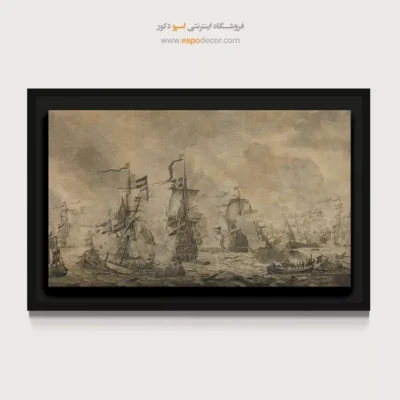 تابلو نقاشی کشتی - اسپو دکور