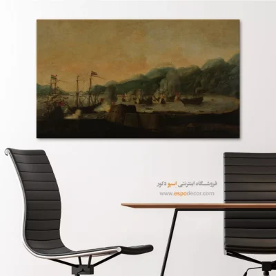 تابلو نقاشی کشتی - اسپو دکور