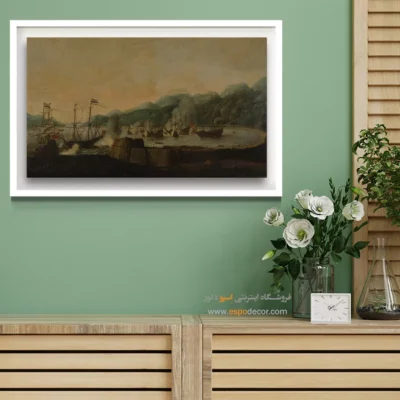 تابلو نقاشی کشتی - اسپو دکور