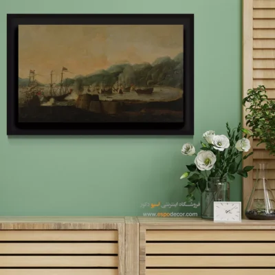 تابلو نقاشی کشتی - اسپو دکور