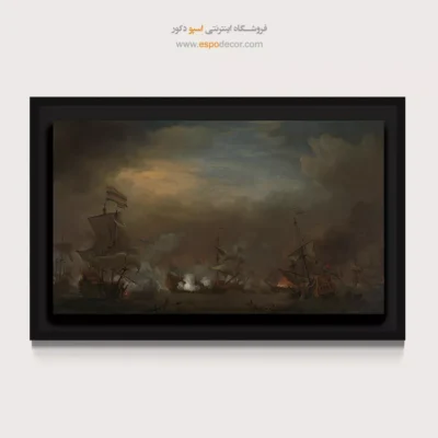 تابلو نقاشی کشتی - اسپو دکور