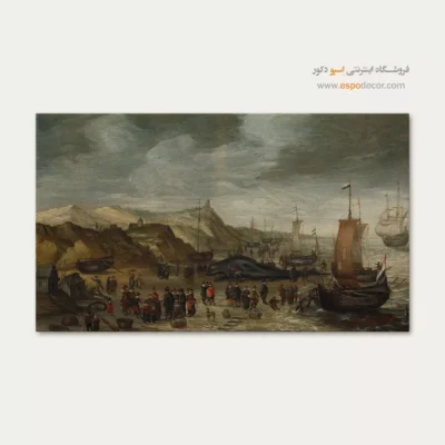تابلو نقاشی کشتی - اسپو دکور