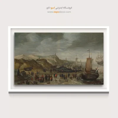 تابلو نقاشی کشتی - اسپو دکور