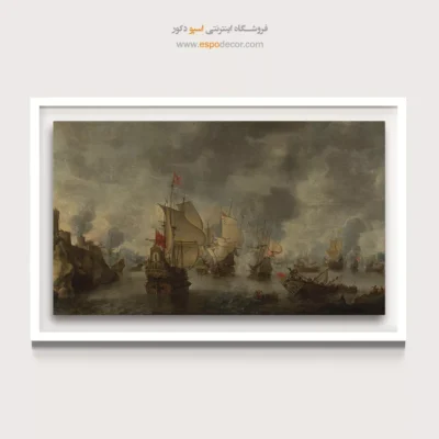 تابلو نقاشی کشتی - اسپو دکور