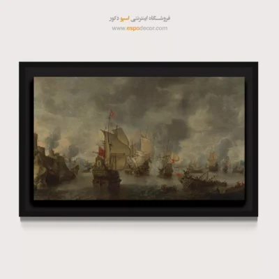 تابلو نقاشی کشتی - اسپو دکور