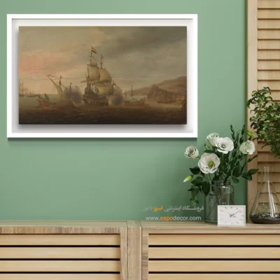 تابلو نقاشی کشتی - اسپو دکور