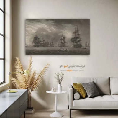 تابلو نقاشی کشتی - اسپو دکور