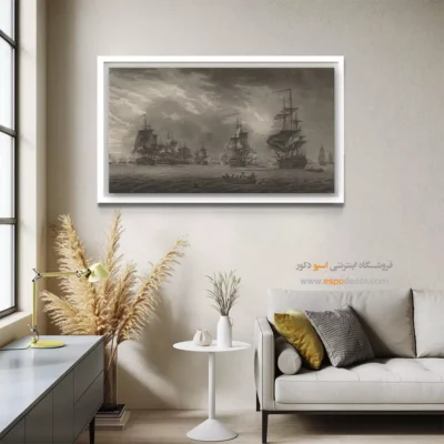 تابلو نقاشی کشتی - اسپو دکور