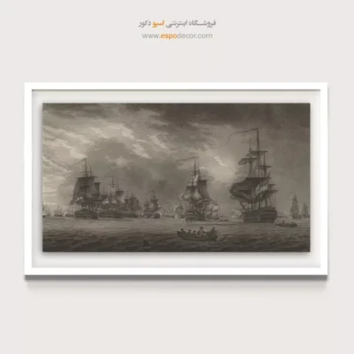 تابلو نقاشی کشتی - اسپو دکور