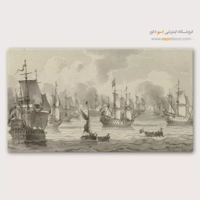 تابلو نقاشی کشتی - اسپو دکور