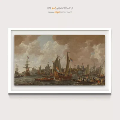 تابلو نقاشی کشتی - اسپو دکور
