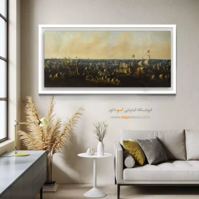 تابلو نقاشی کشتی - اسپو دکور