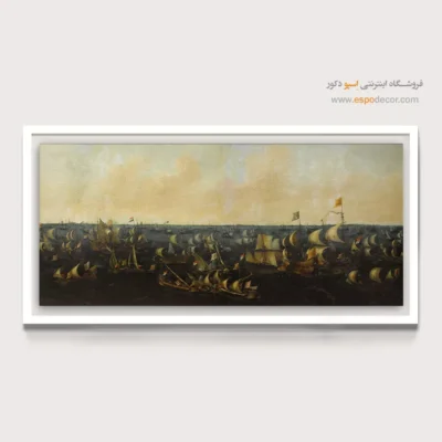 تابلو نقاشی کشتی - اسپو دکور