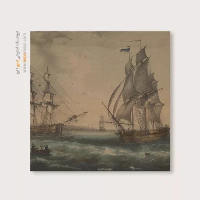 تابلو نقاشی کشتی - اسپو دکور