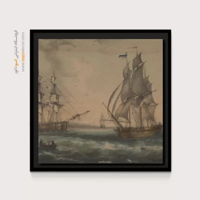 تابلو نقاشی کشتی - اسپو دکور